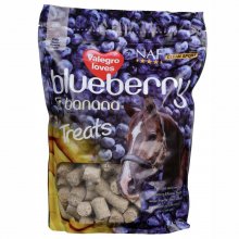 NAF Sockerfritt Hästgodis Blueberry & Banana 1kg