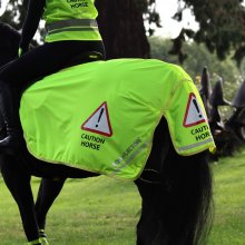 Shires Equi-Flector Mesh Reflex Ländtäcke Gul – ny design!