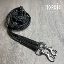 Nordic horse Biothane Knottrig tygel med stoppar