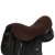 Acavallo Gel Seat Saver Dressage Dri-Lex Ortho-Coccyx 20mm Brun