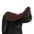 Acavallo Gel Seat Saver Dressage Dri-lex Ortho-pubis 20mm Brun sida
