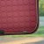 Equiline Octagon Hoppschabrak Bordeaux med marinblå och guldig passpoal detalj