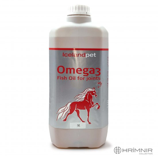 Hrimnir Omega3 Fiskolja för hästens leder 5 liter