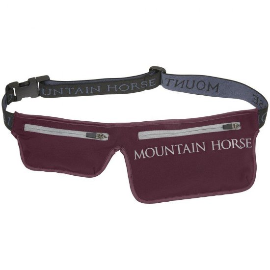 Mountain Horse Double Waistbag Midjeväska Burgundy