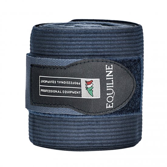Equiline Work Elastiska Fleecebandage Blå