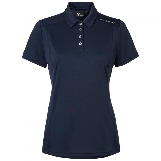 Stierna Halo 2.0 Polo Pikétröja Navy fram